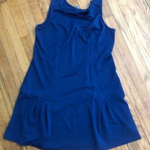 Xhilaration Drop Waist Blue Dress, XXL, NWOT